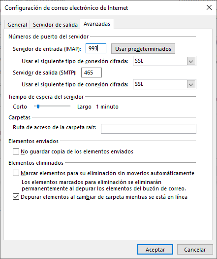 Advertencia de certificado no verificado